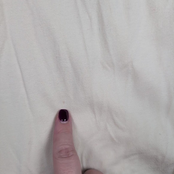 Vintage‎ Polo Jeans Co. Ralph Lauren XL Cream T-Shirt Black Trim Short Sleeve - Picture 3 of 7